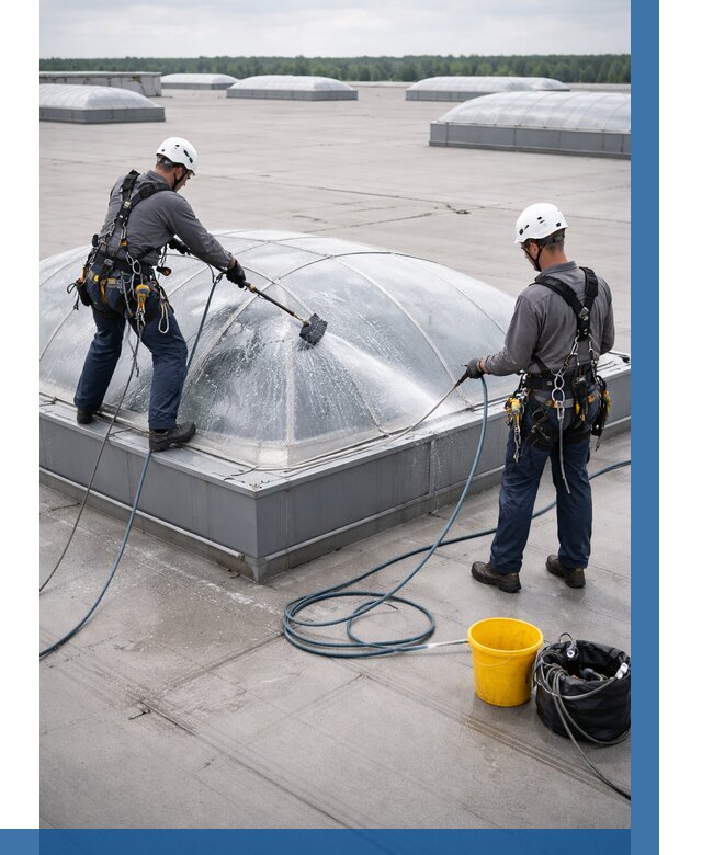 Мойка зенитных фонарей в Майкопе, заказать от 4549 р. | ВЫСОТНИК-Мкп