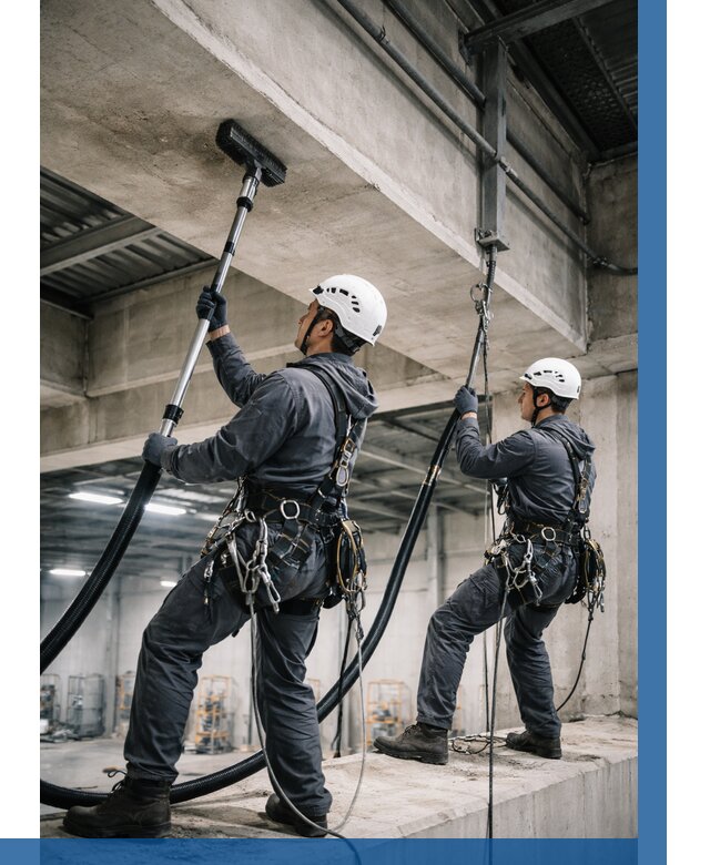 Обеспыливание потолочных конструкций в Майкопе от 253 р. |ВЫСОТНИК-Мкп