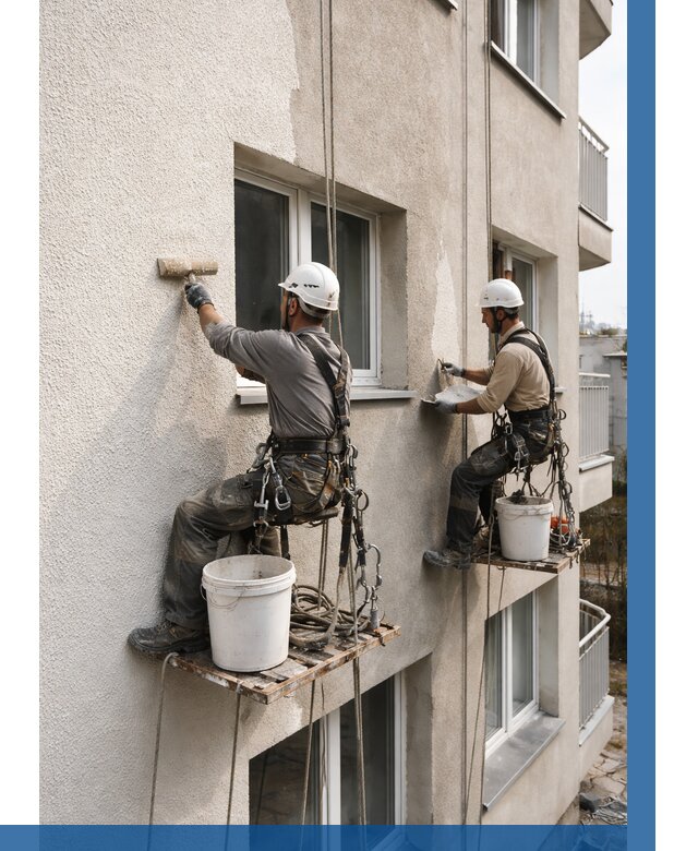 Нанесение короеда на фасад в Майкопе от 455 р. | ВЫСОТНИК-Мкп