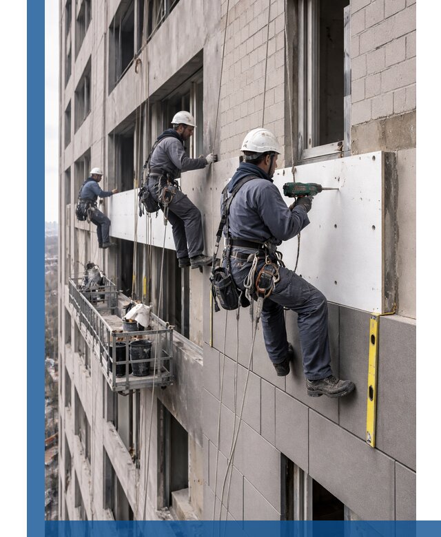 Монтаж фасадных термопанелей высокого качества в Майкопе