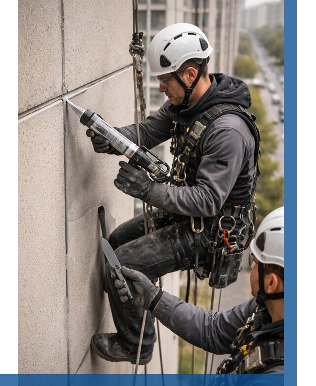 Первичная герметизация швов в Майкопе от 607 р. | ВЫСОТНИК-Мкп