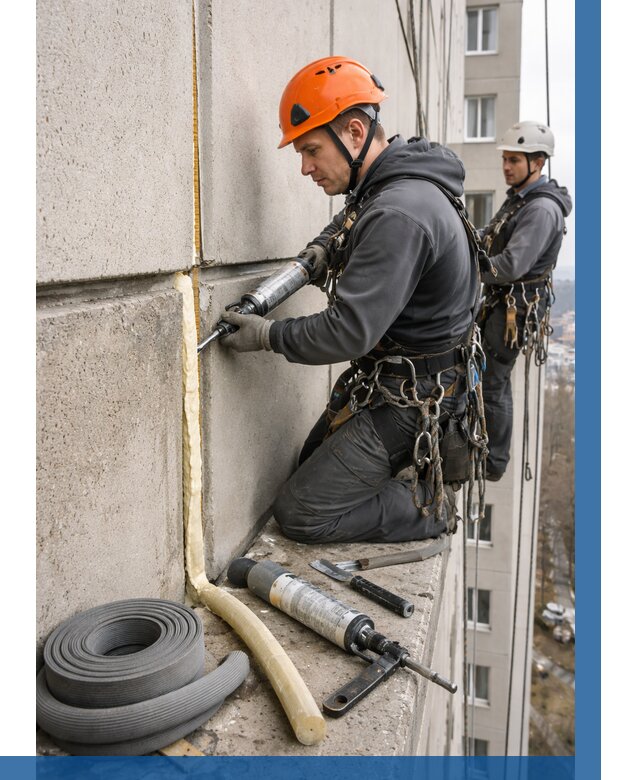 Теплый шов межпанельные швы в Майкопе от 708 р. | ВЫСОТНИК-Мкп