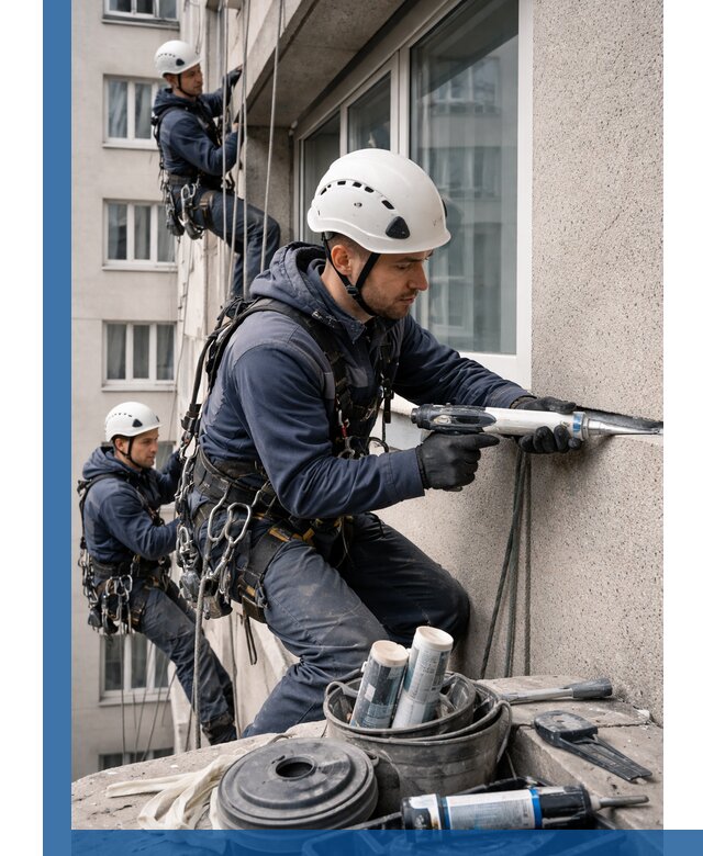 Герметизация швов лоджии в Майкопе профессионально и надежно