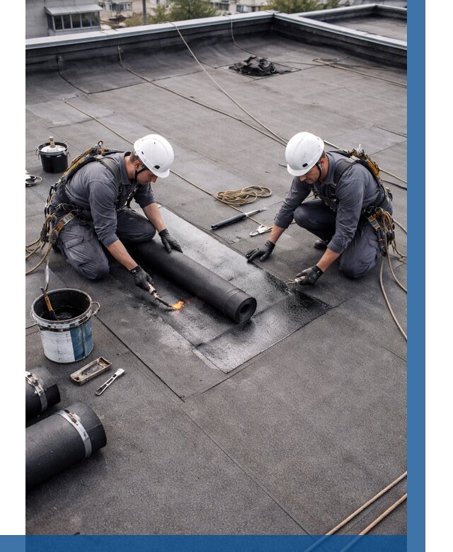 Ремонт мягкой кровли под ключ в Майкопе от 708 р. | ВЫСОТНИК-Мкп