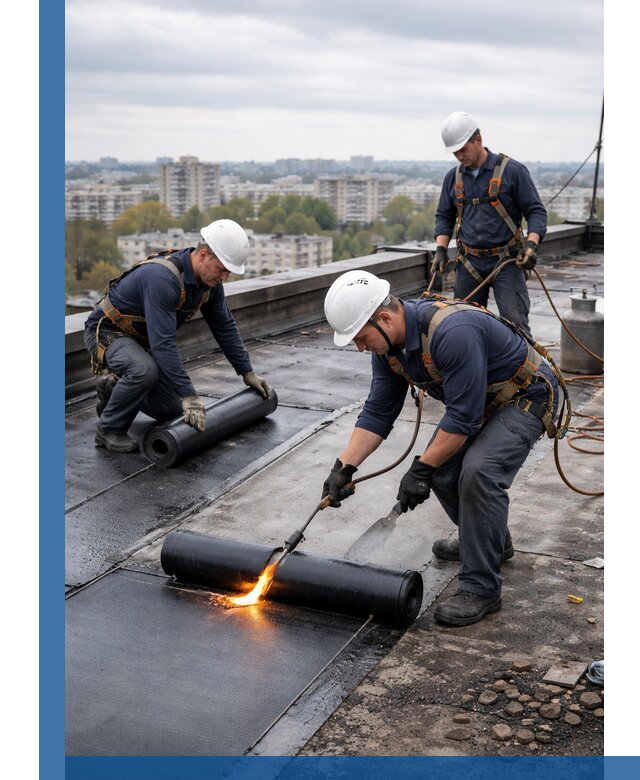 Ремонт наплавляемой кровли в Майкопе качественно и надежно