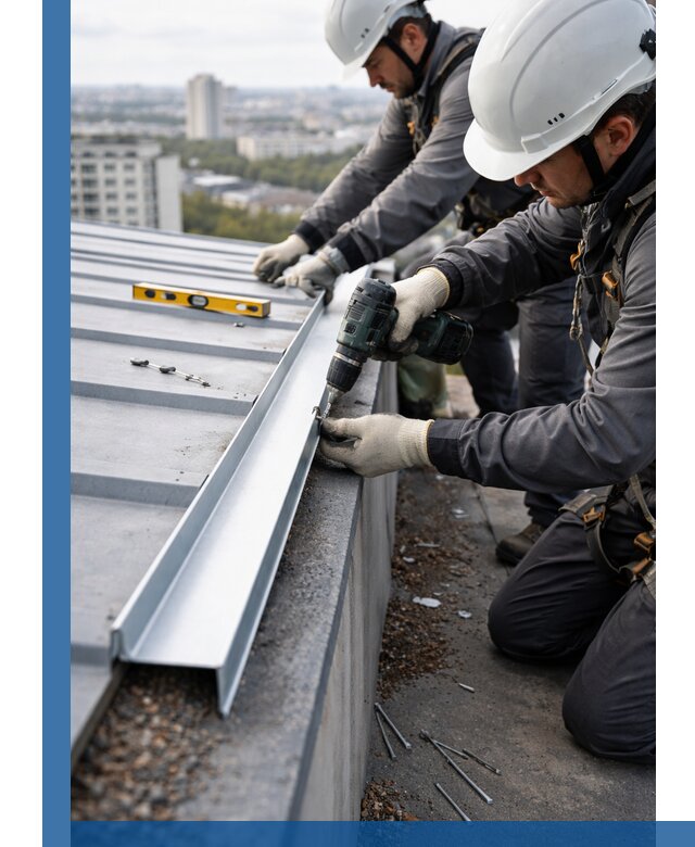 Монтаж капельника на кровле в Майкопе с гарантией качества