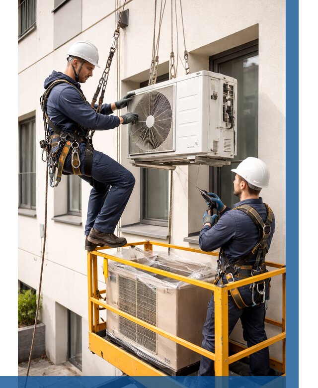 Демонтаж внешнего блока кондиционера в Майкопе от 3538 р. | ВЫСОТНИК-Мкп