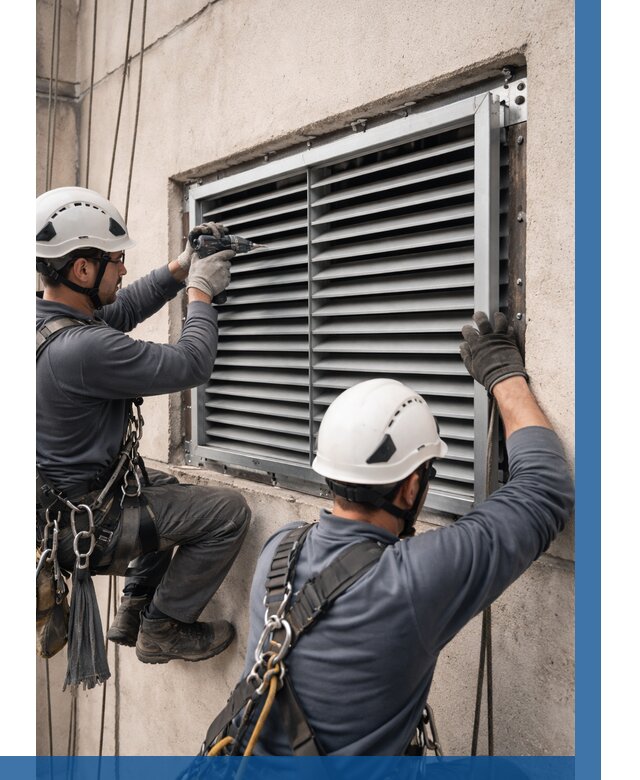 Монтаж вентиляционных решеток в Майкопе от 4549 р. | ВЫСОТНИК-Мкп