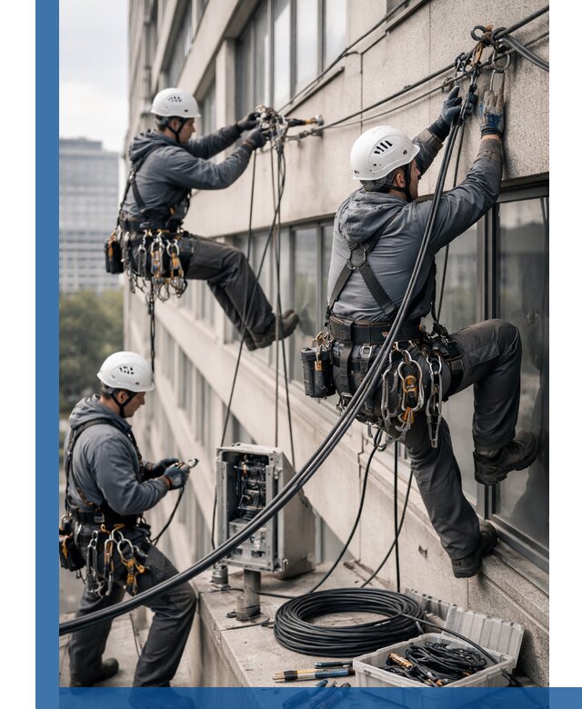 Прокладка оптоволоконного кабеля в Майкопе под ключ с тестированием