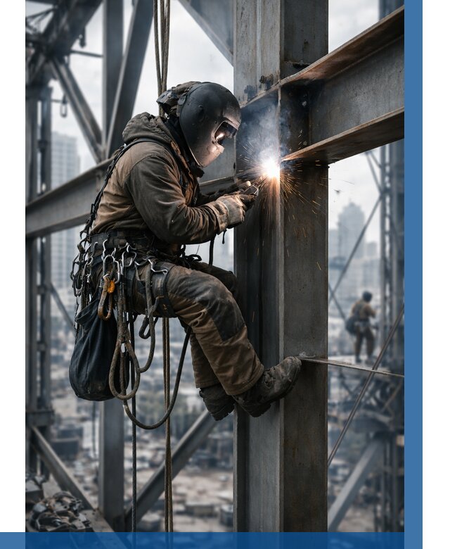 Высотные сварочные работы в Майкопе от 3538 р. | ВЫСОТНИК-Мкп