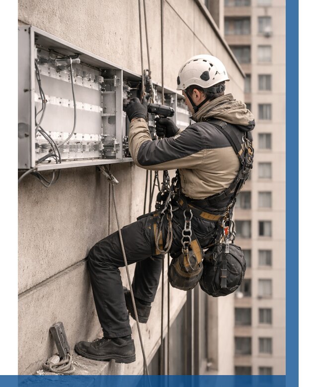 Ремонт вывески на высоте в Майкопе от 4549 р. | ВЫСОТНИК-Мкп