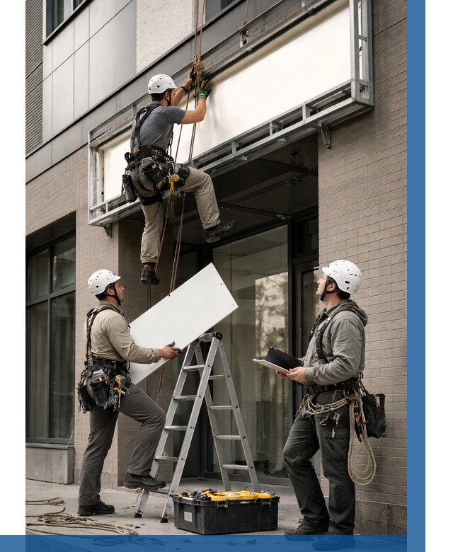 Монтаж светового короба в Майкопе от 6571 р. | ВЫСОТНИК-Мкп