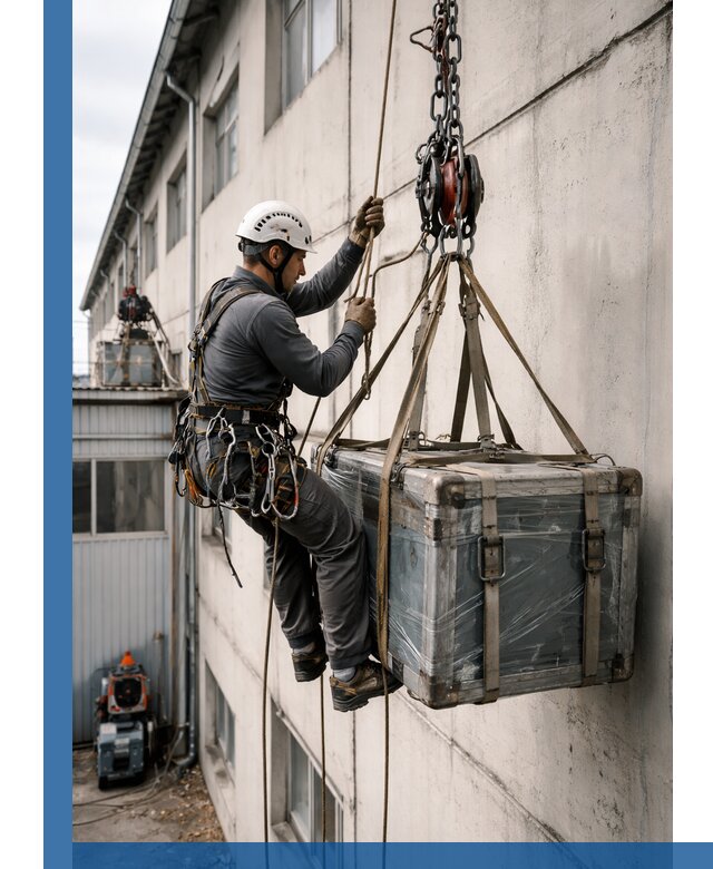 Подъем грузов на высоту в Майкопе для промышленных объектов