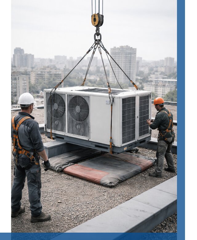 Подъем груза на крышу в Майкопе от 5055 р. | ВЫСОТНИК-Мкп заказать