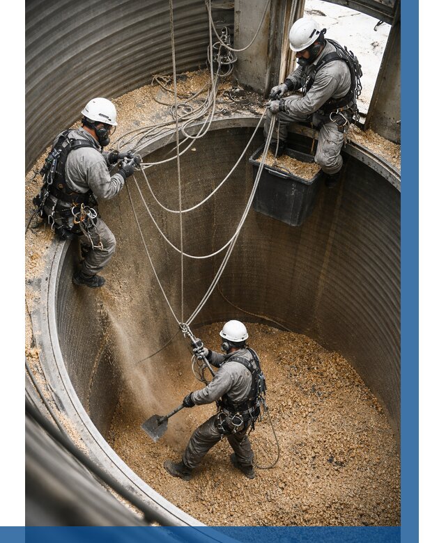 Чистка зерновых бункеров в Майкопе от 12131 р. | ВЫСОТНИК-Мкп