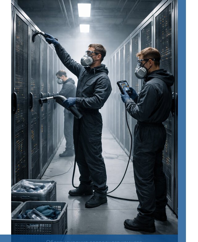 Обеспыливание серверной комнаты в Майкопе от 4549 р. | ВЫСОТНИК-Мкп