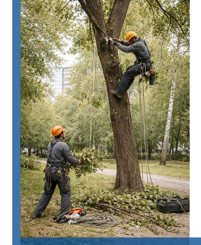 Санитарная обрезка деревьев в Майкопе, профессионально и безопасно