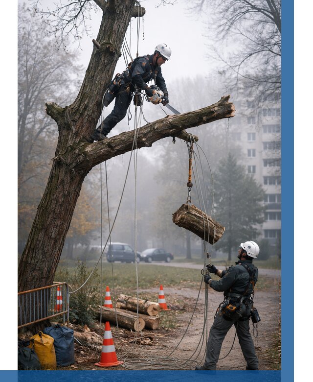 Удаление аварийных деревьев в Майкопе от 15164 р. | ВЫСОТНИК-Мкп