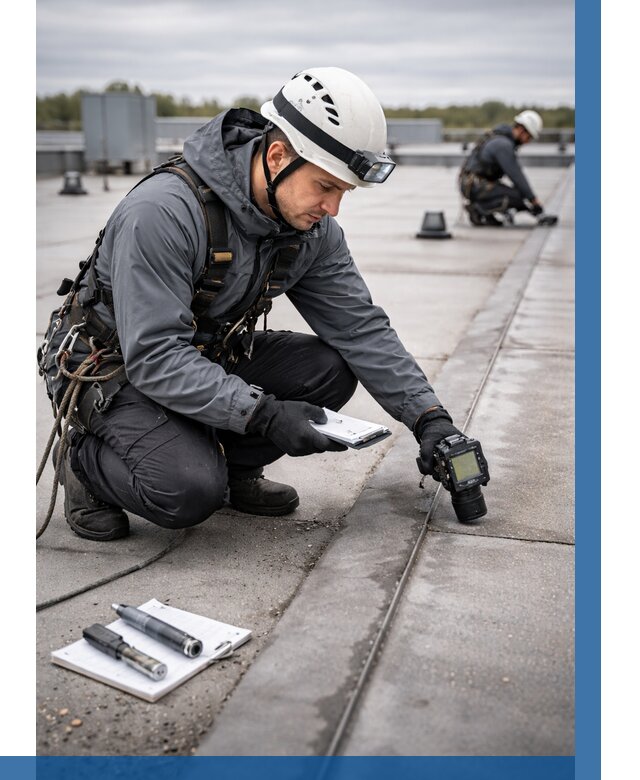 Обследование кровли на протечки в Майкопе от 4549 р. | ВЫСОТНИК-Мкп